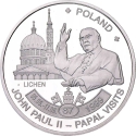 5 Kwacha 2010, Malawi, Papal Visits, John Paul II in Poland