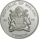 5 Kwacha 2009, Malawi, Papal Visits, John Paul II in Romania