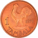 1 Tambala 1971-1982, KM# 7, Malawi