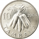 10 Tambala 1995-2003, KM# 27, Malawi