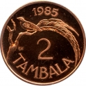 2 Tambala 1984-1994, KM# 8.2a, Malawi