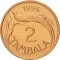 2 Tambala 1995, KM# 34, Malawi