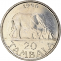 20 Tambala 1996-2003, KM# 29, Malawi