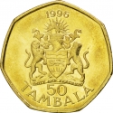 50 Tambala 1996-2004, KM# 30, Malawi