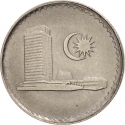 5 Sen 1967-1988, KM# 2, Malaysia