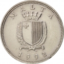 10 Cents 1991-2007, KM# 96, Malta
