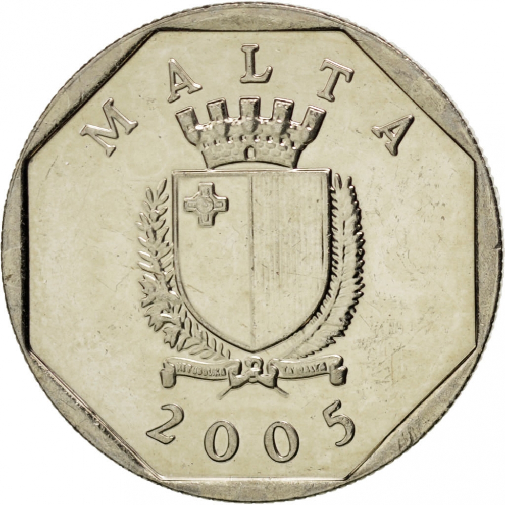 5 Cents 1991-2007, KM# 95, Malta