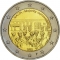 2 Euro 2012, KM# 145, Malta, Constitutional History, 1887 Majority Representation, With mintmark (Mercury's wand)
