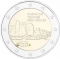 2 Euro 2017, KM# 183, Malta, Maltese Prehistoric Sites, Ħaġar Qim Temples, With the Paris Mint mint mark and director's mark
