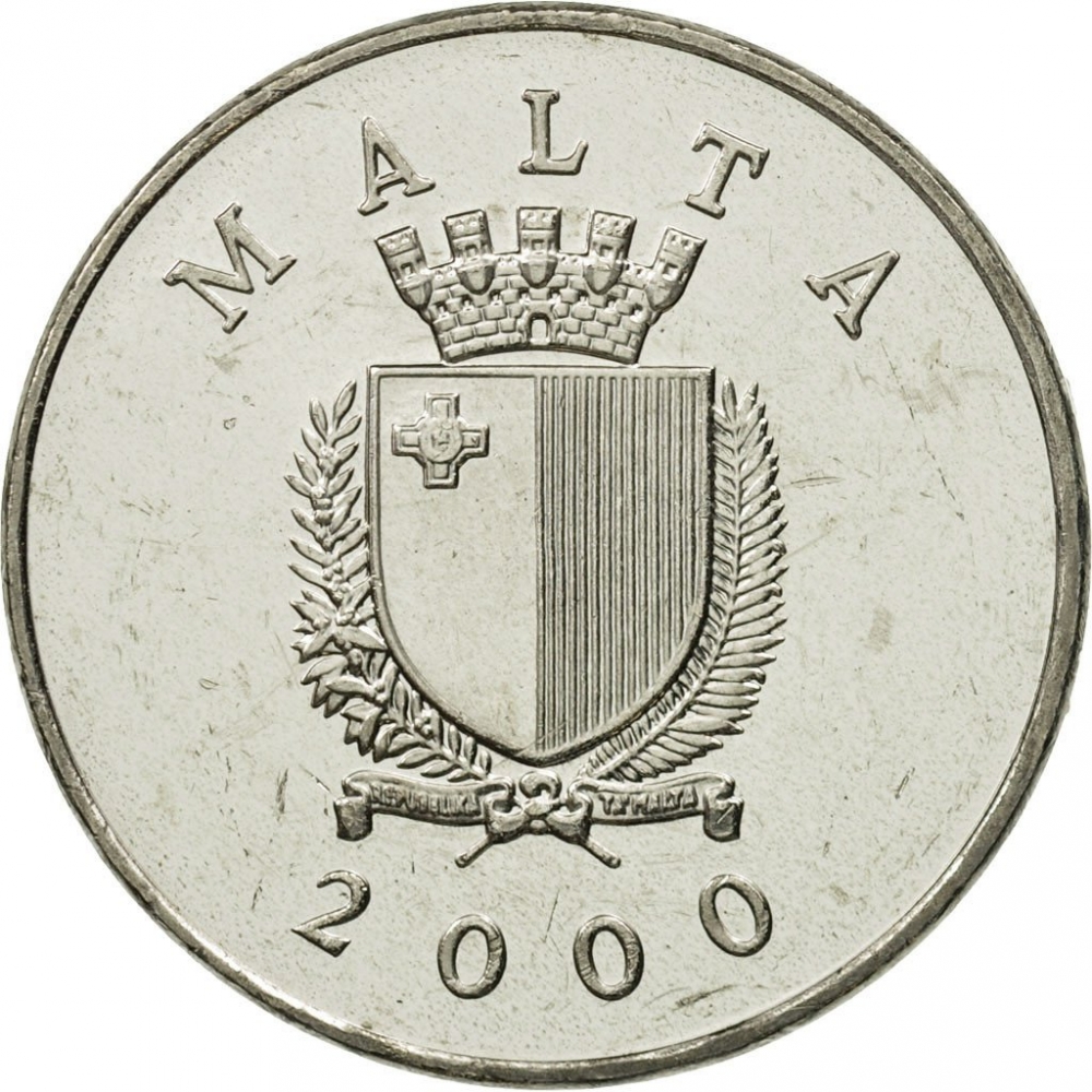 1 Lira 1991-2007, KM# 99, Malta