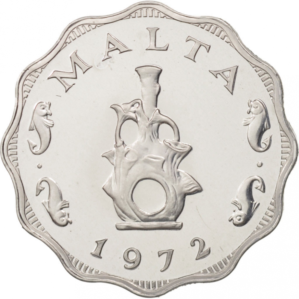 5 Mils 1972-2007, KM# 7, Malta