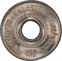 5 Mils 1927-1947, KM# 3, Mandatory Palestine