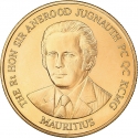 1000 Rupees 1988, Mauritius, Dodo Gold