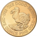 1000 Rupees 1988, Mauritius, Dodo Gold