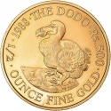 500 Rupees 1988, KM# 59, Mauritius, Dodo Gold