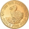 500 Rupees 1988, KM# 59, Mauritius, Dodo Gold