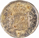 1/2 Real 1792-1808, KM# 72, Mexico, New Spain, Charles IV
