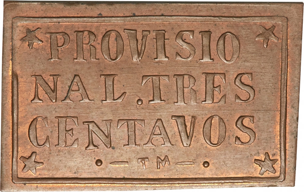 3 Centavos 1915, KM# 711, Oaxaca