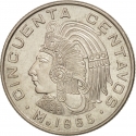 50 Centavos 1964-1969, KM# 451, Mexico