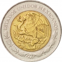 1 Nuevo Peso 1992-1995, KM# 550, Mexico