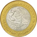 10 Nuevos Pesos 1992-1995, KM# 553, Mexico