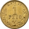 1 Peso 1870-1905, KM# 410, Mexico, KM# 410.2 (M Cn)