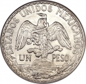 1 Peso 1910-1914, KM# 453, Mexico, 100th Anniversary of Mexican Independence