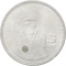 1 Peso 1984-1987, KM# 496, Mexico, Engraver's initials 