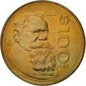 100 Pesos 1984-1992, KM# 493, Mexico
