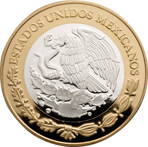 100 Pesos 2012, KM# 964, Mexico, Numismatic Heritage of Mexico, Philip III Cob 8 Reales