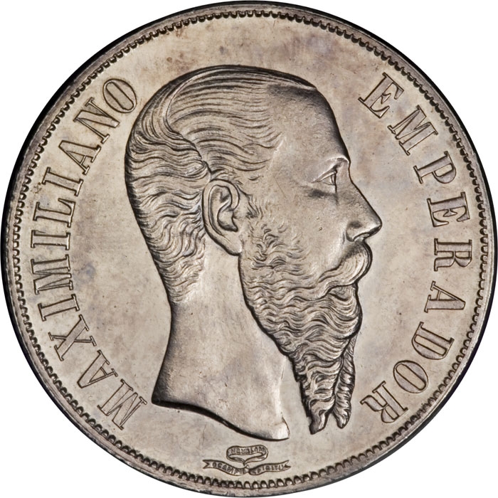 100 Pesos 2012, KM# 966, Mexico, Numismatic Heritage of Mexico, Maximilian I Second Mexican Empire 1 Peso, 1 Peso 1866, Maximilian I, Second Mexican Empire