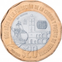 20 Pesos 2019, KM# 991, Mexico, 500th Anniversary of the Founding the Port City of Veracruz