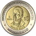 5 Pesos 2009, KM# 914, Mexico, 200th Anniversary of Mexican Independence, Nicolás Bravo