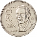 50 Pesos 1984-1988, KM# 495, Mexico