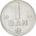 1 Ban 1993-2017, KM# 1, Moldova