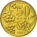 50 Bani 1997-2012, KM# 10, Moldova