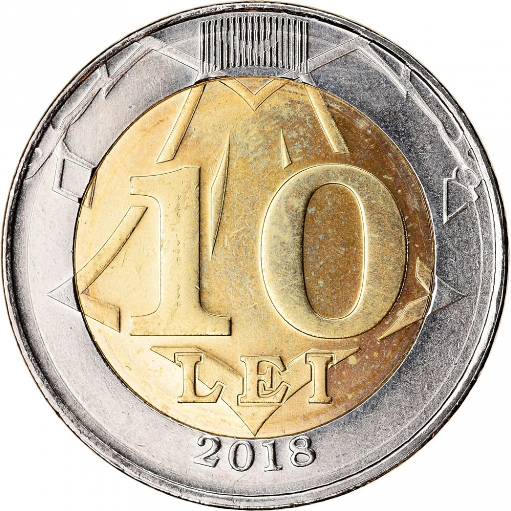 1 leu 2018 2 lei 2018 5 lei 2018 10 lei 2018~FULL SET ~Moldova Coin Combine FREE 