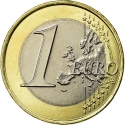 1 Euro 2007-2023, KM# 194, Monaco, Albert II