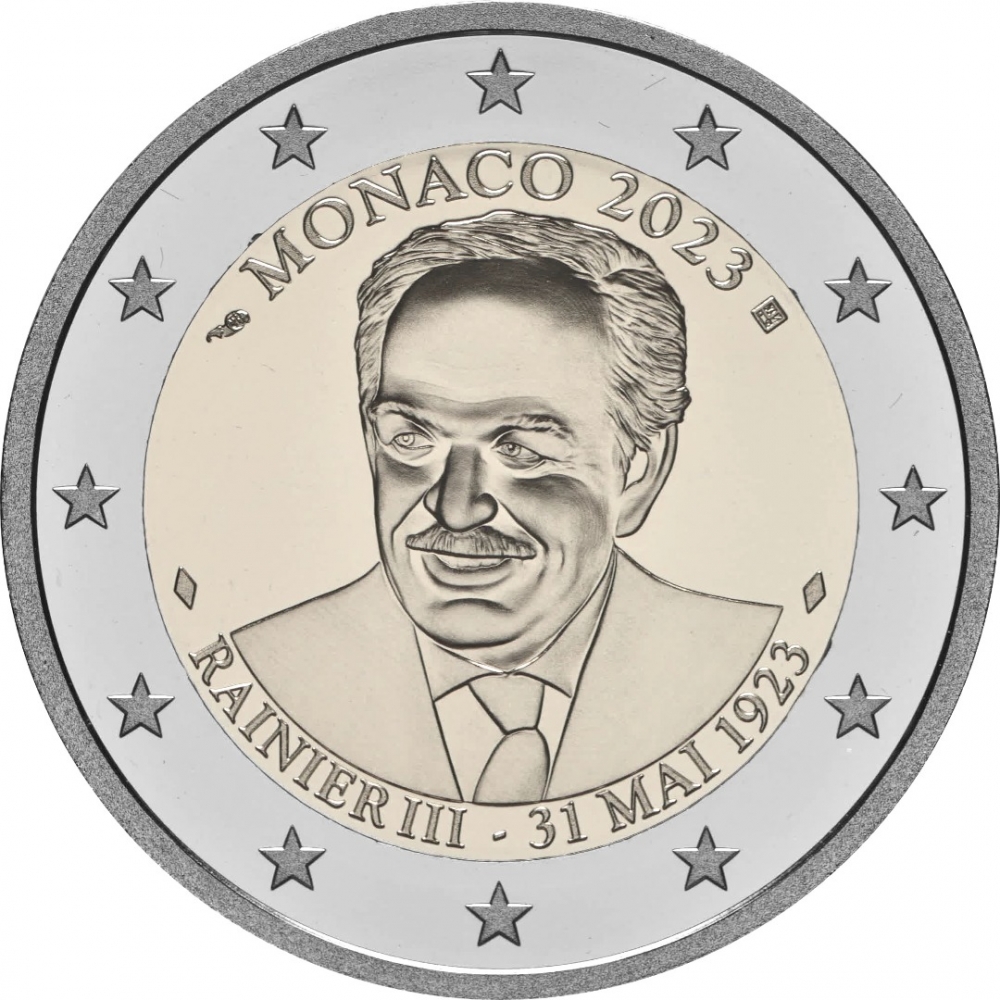 2 Euro Monaco 2023, KM 214 CoinBrothers Catalog