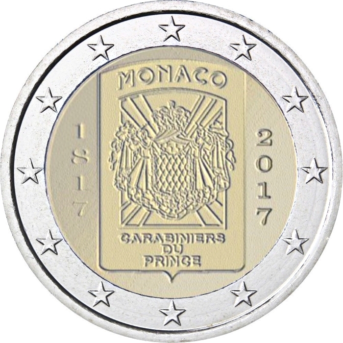2 Euro Monaco 2017 Coinbrothers Catalog