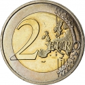2 Euro 2012, KM# 199, Monaco, Albert II, 500th Anniversary of the Monaco's Sovereignty