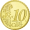 10 Euro Cent 2001-2004, KM# 170, Monaco, Rainier III