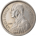 10 Francs 1946, KM# 123, Monaco, Louis II