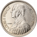 20 Francs 1947, KM# 124, Monaco, Louis II