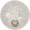 50 Centimes 1921-1924, Y# 35, Morocco, Yusef ben Hassan, 1921 (Y# 35.1): no privy mark (Paris Mint)