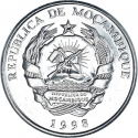 5000 Meticais 1998, KM# 124, Mozambique