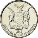 10 Cents 1993-2012, KM# 2, Namibia
