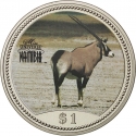 1 Dollar 1995, KM# 7, Namibia, Miss Universe Namibia