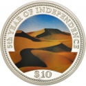 10 Dollar 1998, KM# 8, Namibia, 5th Anniversary of Independence