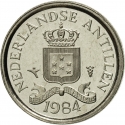 10 Cents 1970-1985, KM# 10, Netherlands Antilles, Juliana, Beatrix